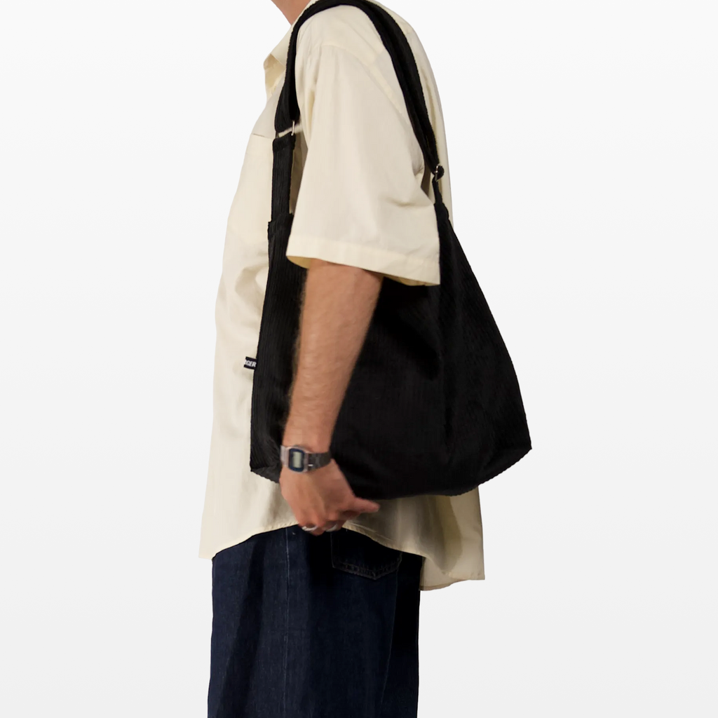 BIRGER sling bag worn over the shoulder
